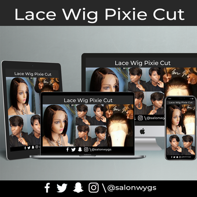 Lace Wig Pixie Cut