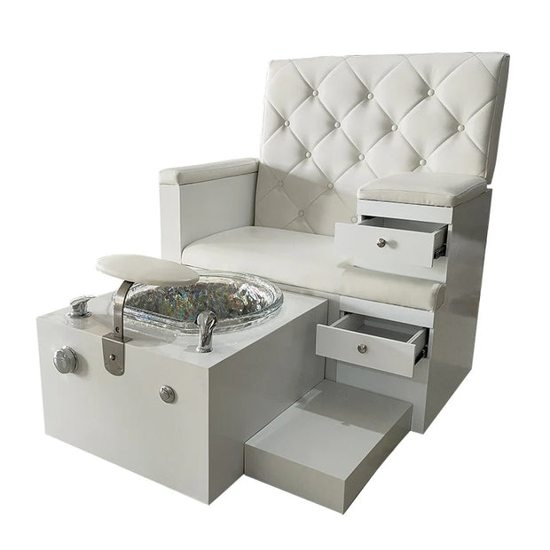 Multifunctional Nail Salon Chair With Convenient Storage Foot Care and Foot Spa Massage Sofa Chair