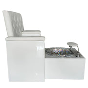 Multifunctional Nail Salon Chair With Convenient Storage Foot Care and Foot Spa Massage Sofa Chair