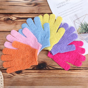 1Pcs Bath Gloves Household Shower Towel Scrub Body Wash Children Home Supply Elastic Wipe Back Bathing Cleaning Gloves Supplies