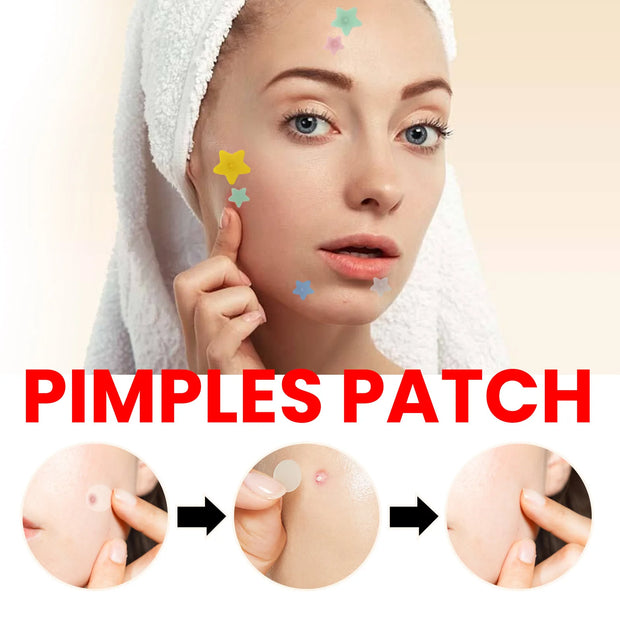 432 Patches Star Heart Acne Pimple Patch Invisible Concealer Waterproof Blemish Spot Pimple Treatment Face Beauty Skin Care