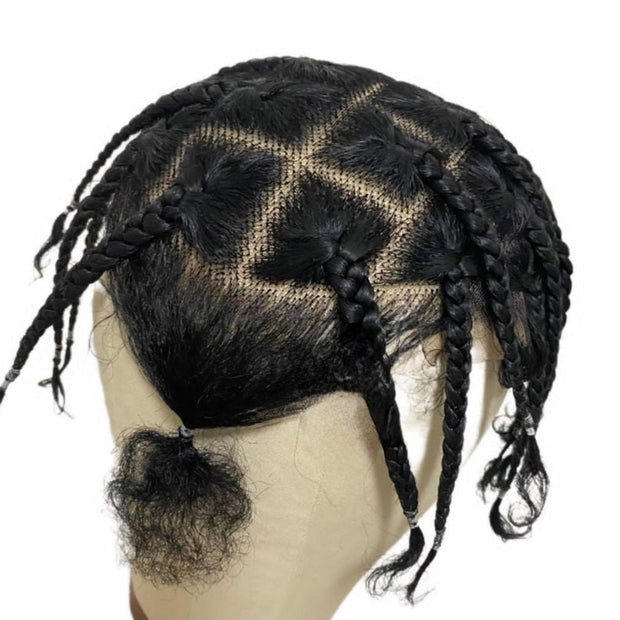 16 Braid Toupee